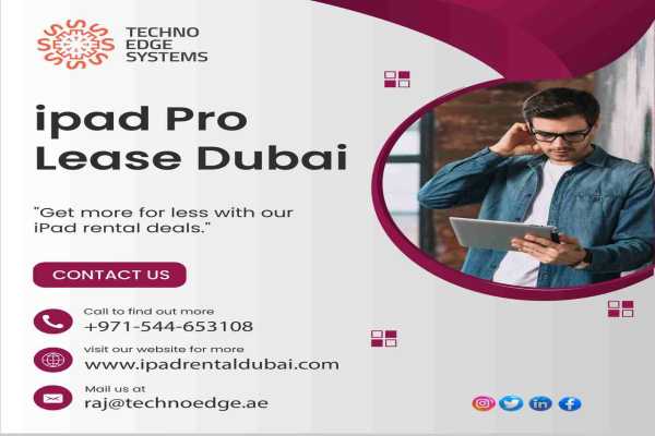 How Can You Lease an iPad Pro in Dubai Today?